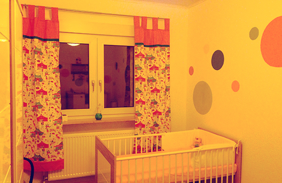 Und so sehen sie im Zimmerchen aus!